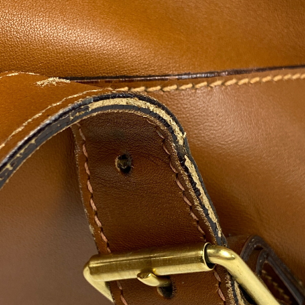 Gucci Logo Rucksack Backpack Backpack Leather Bro… - image 4